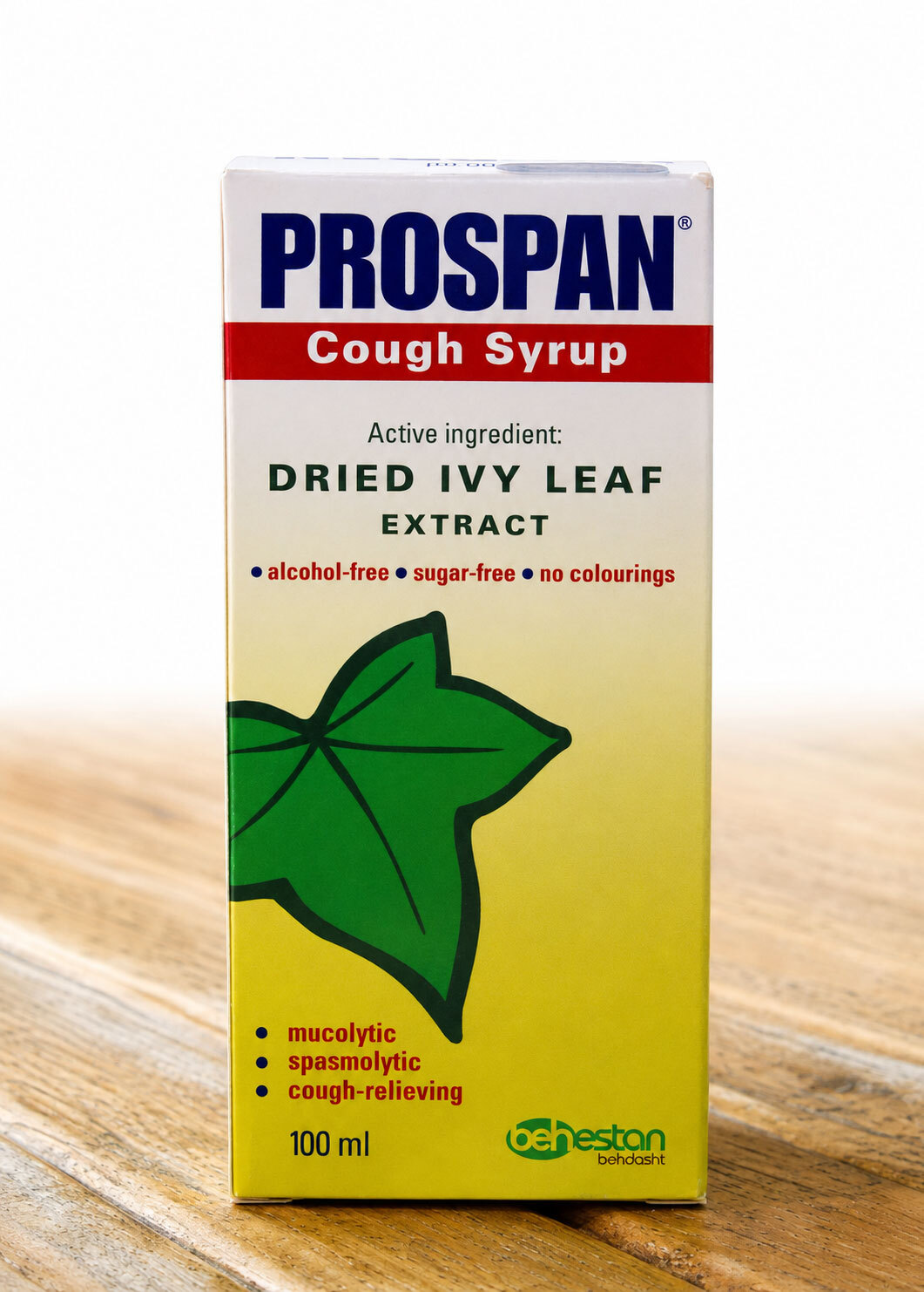 شربت پروسپان حاوی عصاره برگ پیچک Prospan Cough Syrup