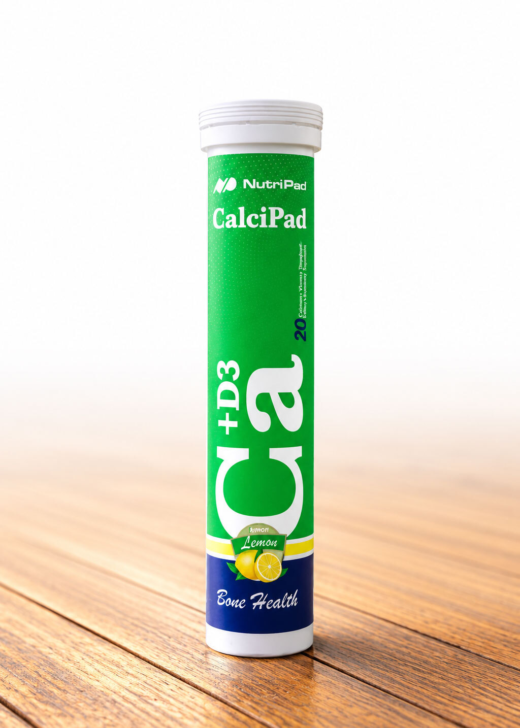  قرص جوشان کلسیم و ویتامین D3 نوتری‌پاد CalciPad 